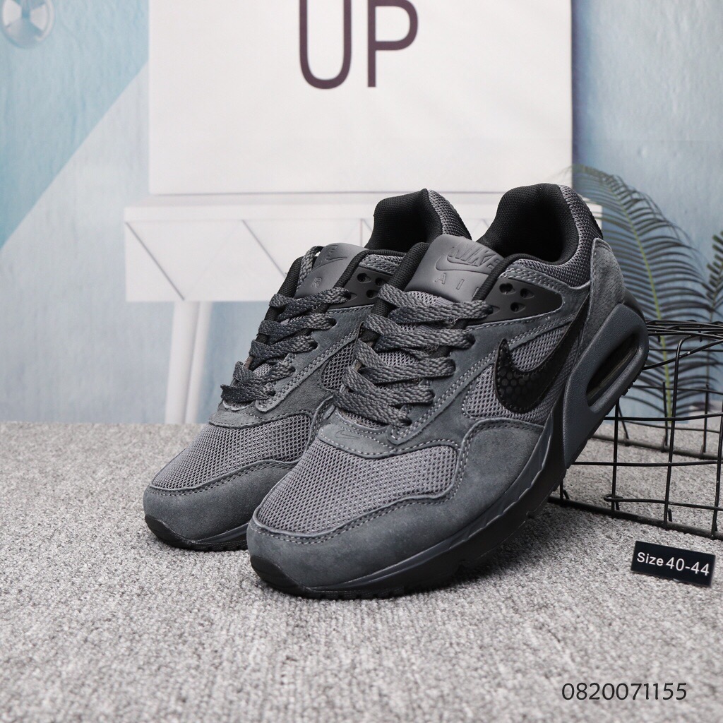 Nike Air Max Direct Grey Black Shoes - Click Image to Close